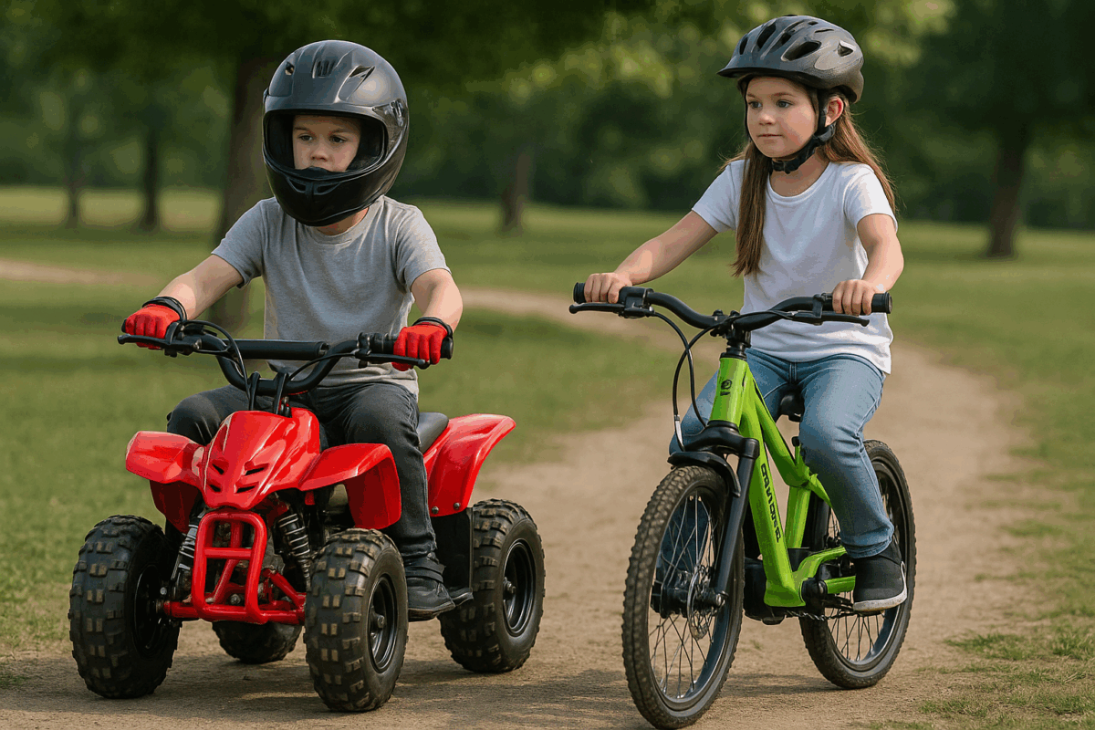 Mini Quads y Bicicletas Eléctricas para Niños: Guía Completa para Elegir el Mejor Vehículo Infantil